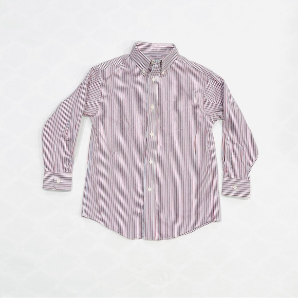 Best & Co Lilliputian Bazaar Classic Striped Kids Button Down Shirt - Picture 1 of 5